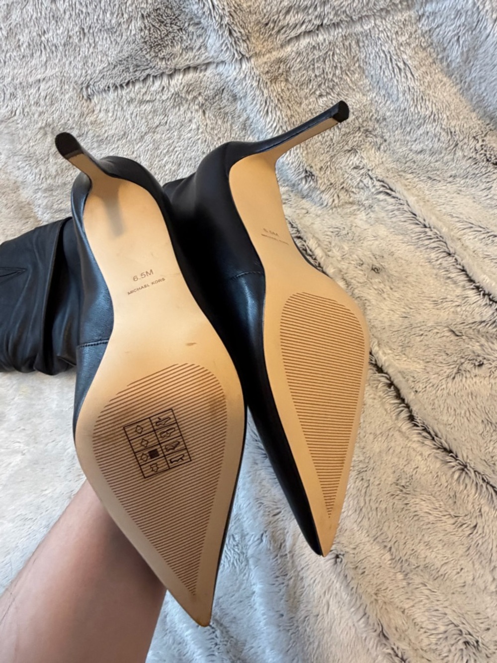 Michael Kors Dawn Healed Boot Leather - Picture 5 of 8